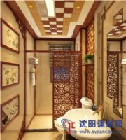 雅巢花梨紅，中式集成吊頂，打造家裝新感覺